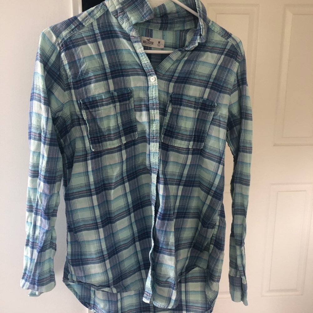 Blue Plaid Flannel